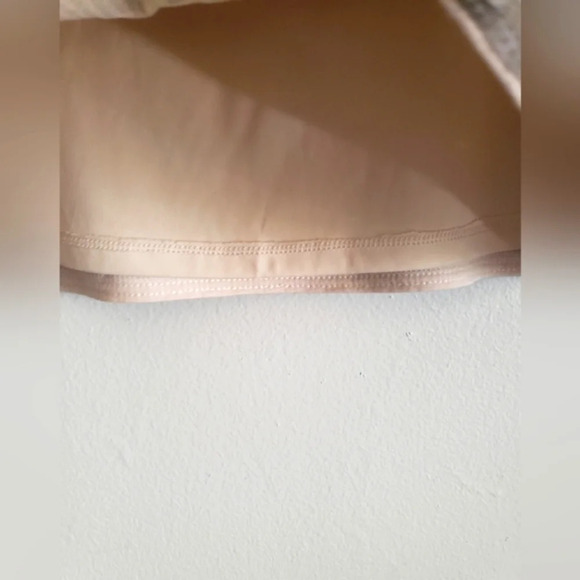 Express Mini Skirt Women's XS Tan Multi Sequins Aztec Boho Print Lined - Picture 4 of 7